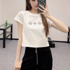 루이비통 LV 여성 라운드 반팔 LV8073