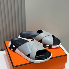에르메스 HERMES 남성 인프라 슬리퍼 H091569