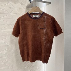 미우미우 MIUMIU 여성 니트 반팔 MU0360