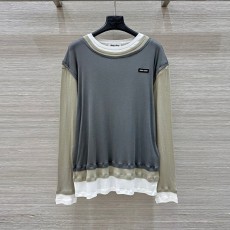 미우미우 MIUMIU 여성 티셔츠 MU0398