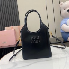 미우미우 MIUMIU 아이비 가죽 핸드백 5BA281 MU089