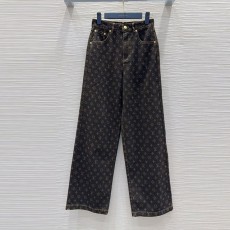 루이비통 LV 여성 데님 팬츠 LV8390