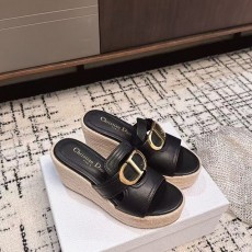 디올 DIOR 몽테뉴 웨지힐 뮬 D17884