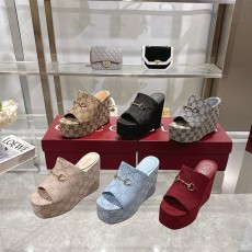 구찌 GUCCI 웨지 힐 뮬 G3553