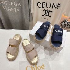 끌로에 Chloe 웨디힐 에스파드리유 뮬 CL094
