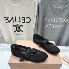 미우미우 MIUMIU 발레리나 플랫 MU014827