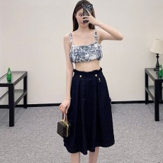 디올 DIOR 여성 데님 스커트 DR1566