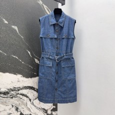 보테가 BOTTEGA VENETA 여성 데님 원피스 BO0661