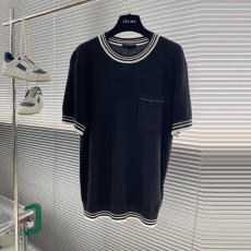 프라다 PRADA 남성 니트 반팔 PD12983