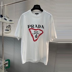 프라다 PRADA 남성 라운드 반팔 PD12984