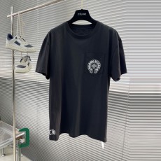 크롬하츠 Chrome Hearts 남성 라운드 반팔 CR6827