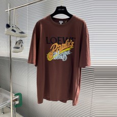 로에베 LOEWE 남성 라운드 반팔 LW0524