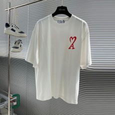 아미 Ami 남성 라운드 반팔 AR0367