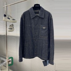 프라다 PRADA 남성 데님 자켓 PD12994