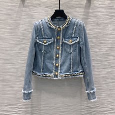 발망 BALMAIN 여성 데님 자켓 BM205