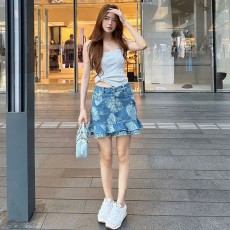 펜디 FENDI 여성 데님 팬츠 F292