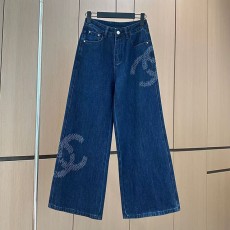 샤넬 CHANEL 여성 데님 팬츠 CL0818