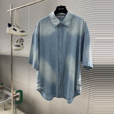 아크네 스튜디오 Acne studios 남성 데님 셔츠 반팔 AD190