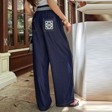 로에베 LOEWE 여성 데님 팬츠 LW0543