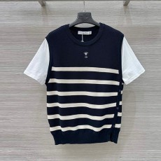 디올 DIOR 여성 니트 반팔 DR204