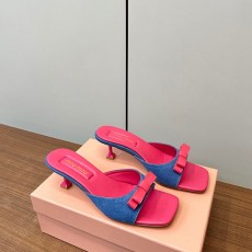 미우미우 MIUMIU 여성 슬리퍼 MU014842