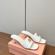미우미우 MIUMIU 여성 슬리퍼 MU014843
