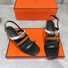 에르메스 HERMES 여성 켈리 스트랩 샌들 H08530